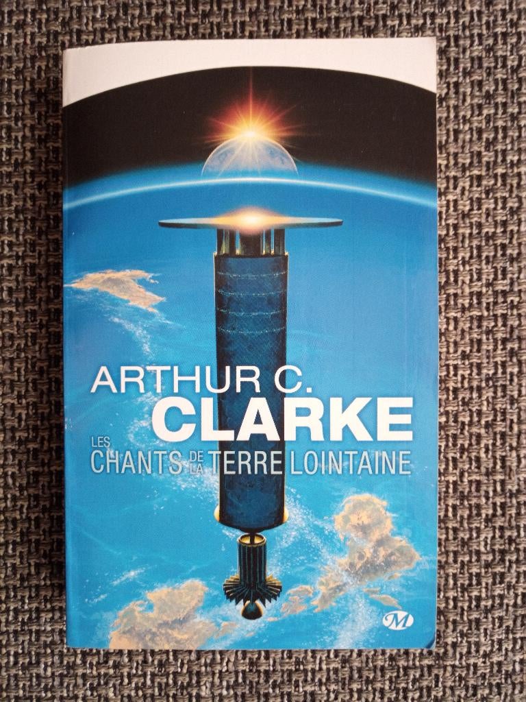 Arthur C. Clarke - Les chants de la terre lointaine, Livres, Enlèvement ou Envoi, Utilisé, Arthur C. Clarke