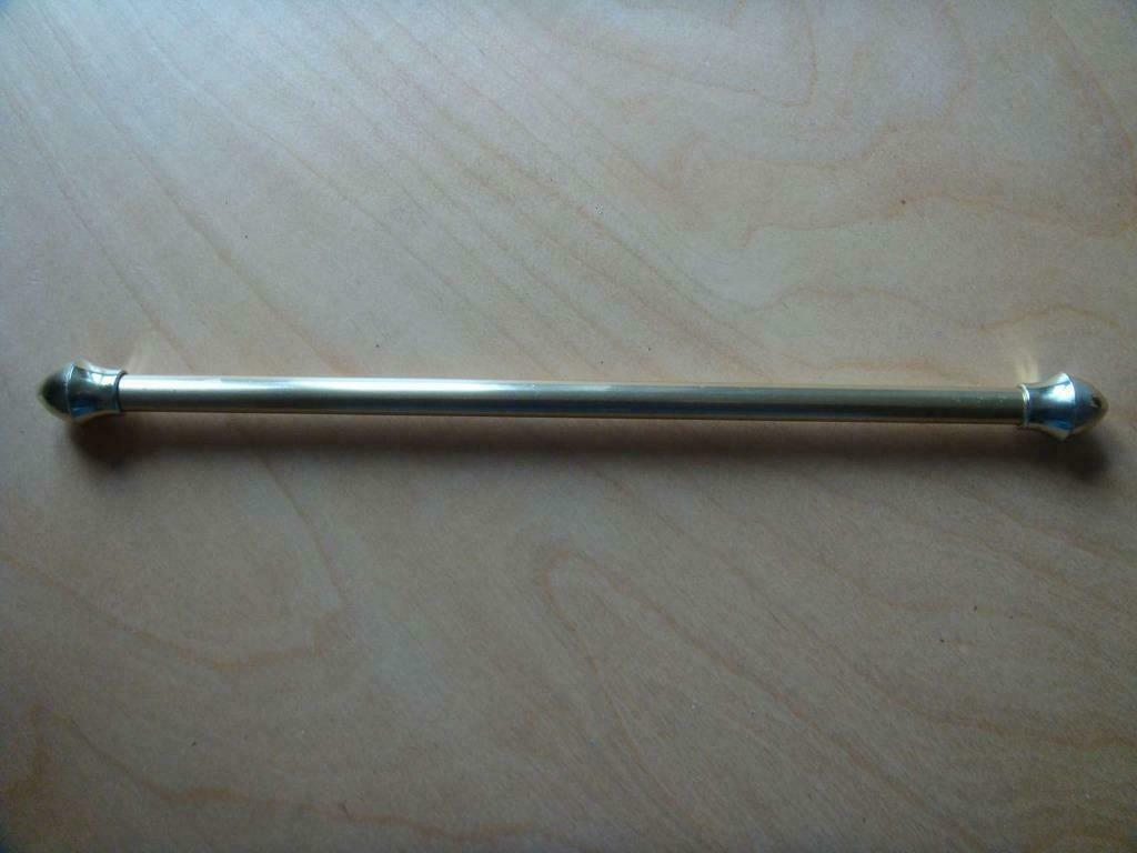 Baguettes dorées pour rideaux, Enlèvement ou Envoi, Utilisé
