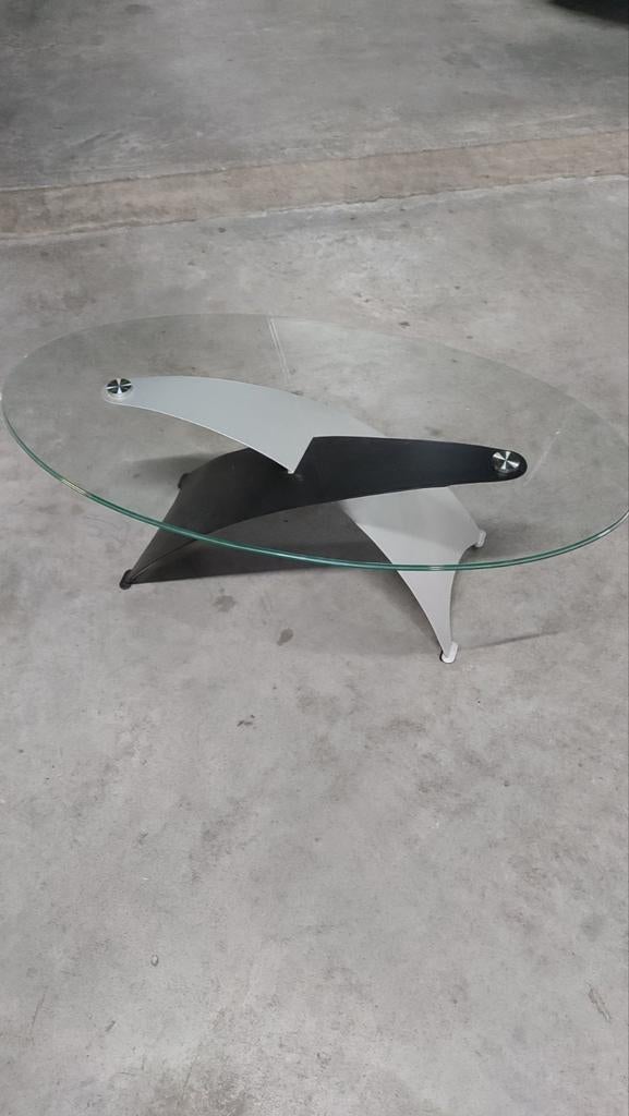 Table de salon  en verre, Enlèvement, Comme neuf, Verre