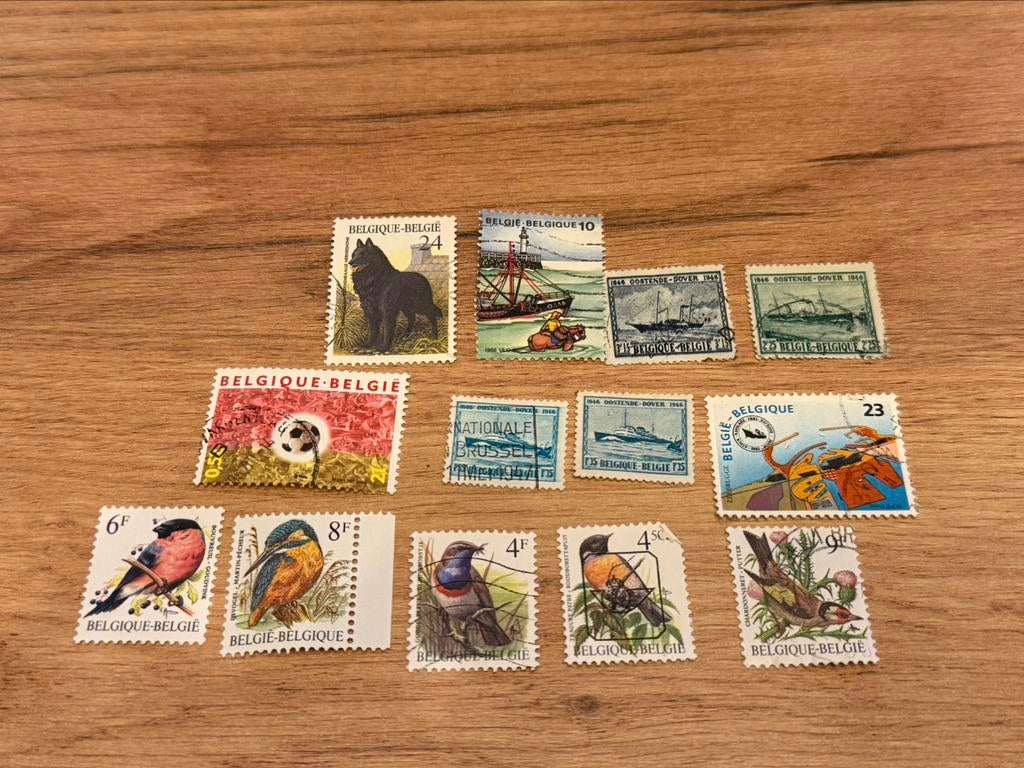 Set Belgische postzegels, Ophalen of Verzenden, Postfris