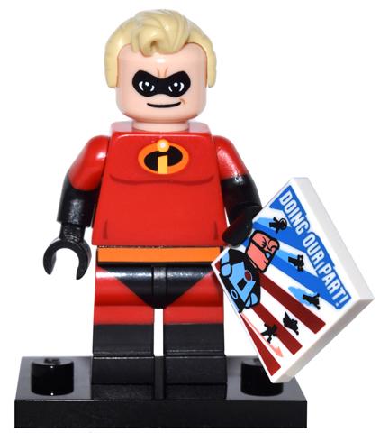 Lego collectable minifiguur Mr. Incredible, Disney 1, Lego, Nieuw, Ophalen of Verzenden, Disney