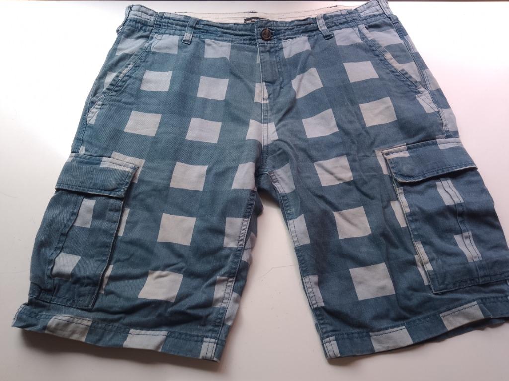Cedar Wood State cargoshort W36 Eur46 Large L in goede staat, Maat 52/54 (L), Blauw, Zo goed als nieuw, Cedarwood state