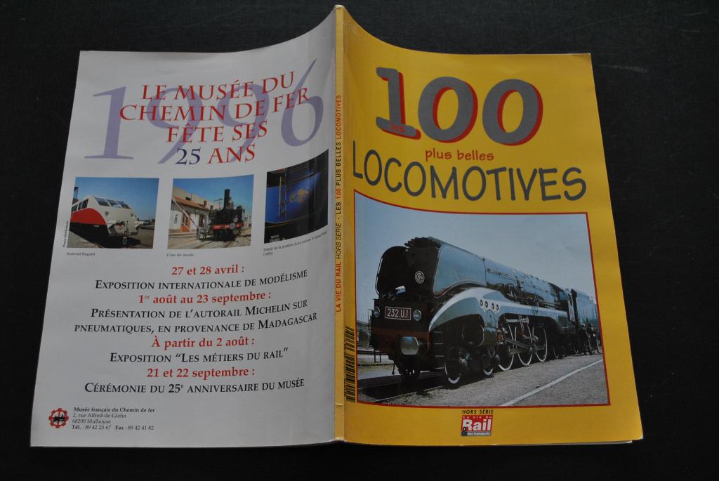 Revue La vie du Rail HS 100 plus belles locomotives trains.., Enlèvement ou Envoi, Utilisé, Train, Livre ou Revue