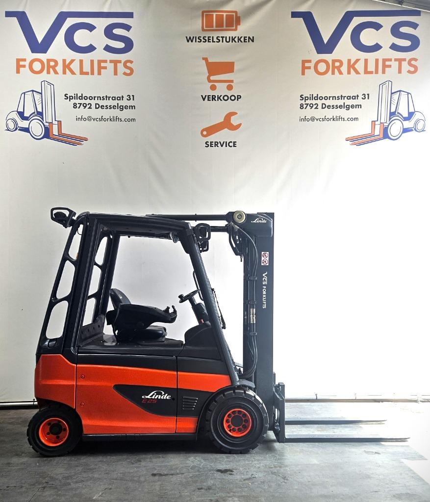 Elektrische heftruck linde 2,5 ton ALS NIEUW, Zakelijke goederen, Machines en Bouw | Heftrucks en Intern transport, Heftruck, Elektrisch