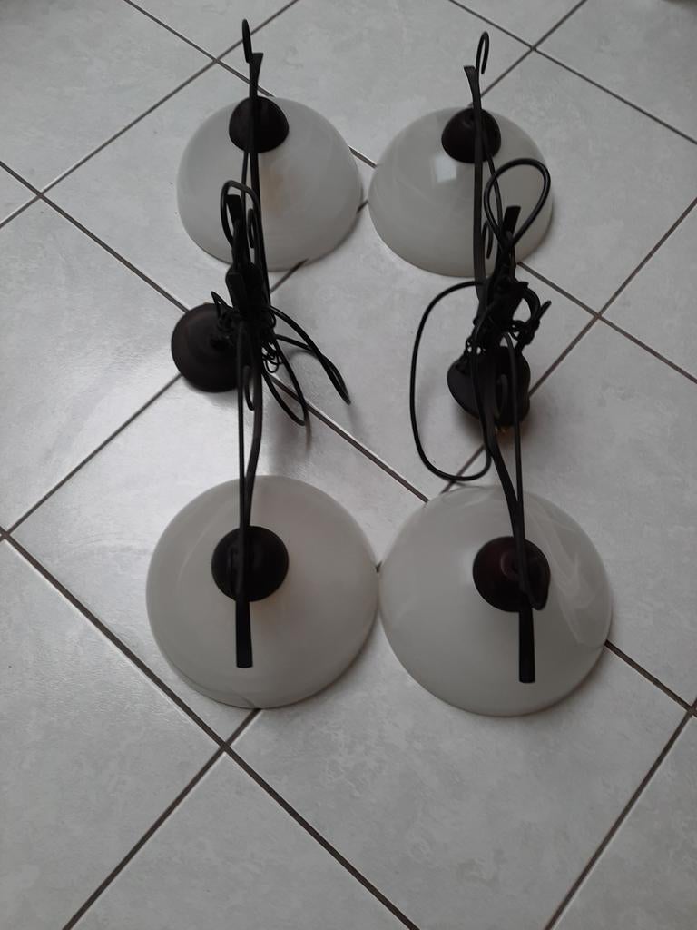 Glazen hanglampen, Enlèvement, Comme neuf