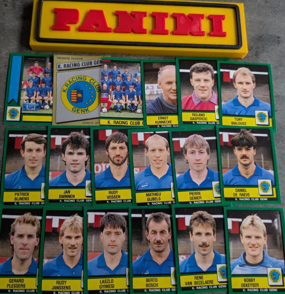 PANINI FOOTBALL 89  GENK RAC.  18 STICKERS 1989, Verzenden, Nieuw