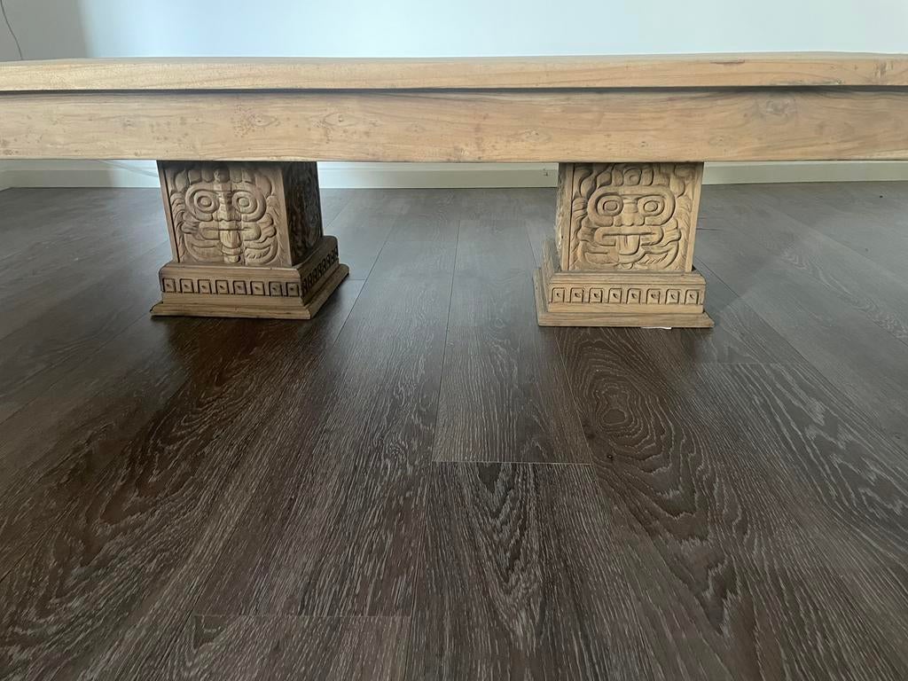 Eik salontafel handgemaakt, Ophalen