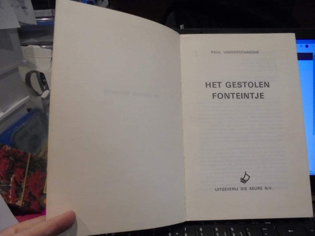 het gestolen fonteintje, Ophalen of Verzenden, Zo goed als nieuw