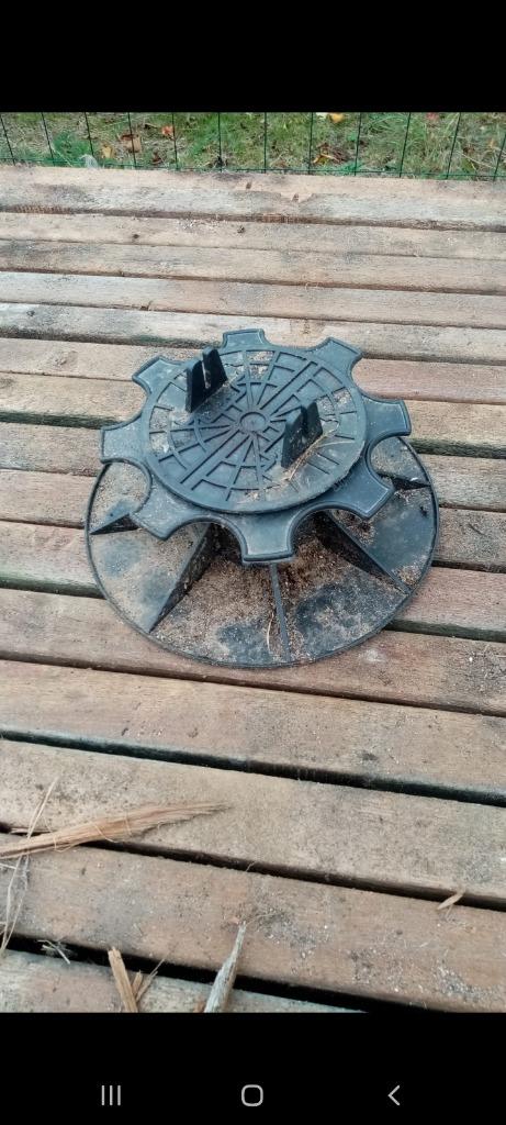 Terras steunen, Tuin en Terras, Ophalen, Gebruikt