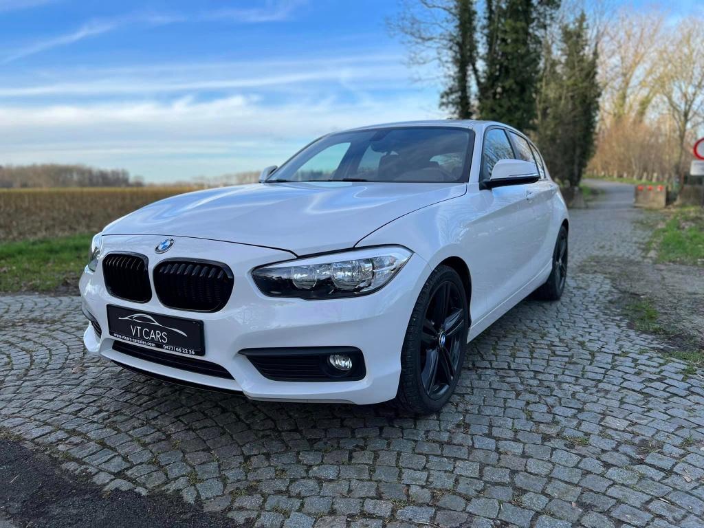 BMW 118D / AUTOMAAT / NAVI / CRUISE CONTROL / 18" ALU / GARA, Auto's, BMW, Automaat, 1 Reeks, 1995 cc, Wit