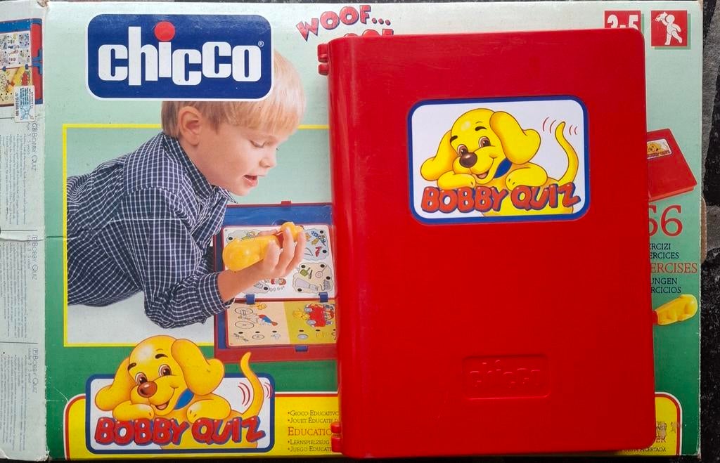 Bobby quiz Leuk en leerzaam spel voor 3 tot 5 jaar, Ophalen of Verzenden, Zo goed als nieuw