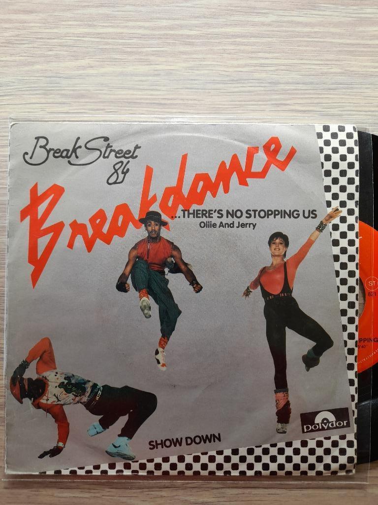 Ollie et Jerry-Breakdance... rien ne nous arrête 7", Enlèvement ou Envoi, Single, Utilisé, Hip-hop et Rap