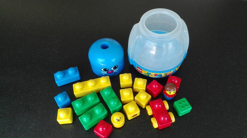 Dublo blokken, Kinderen en Baby's, Ophalen of Verzenden, Gebruikt