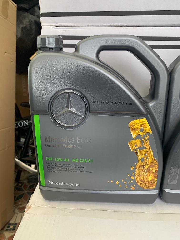 Huile Moteur Mercedes 10W40 228.51 - ORIGINALE, Enlèvement ou Envoi, Neuf, Mercedes-Benz