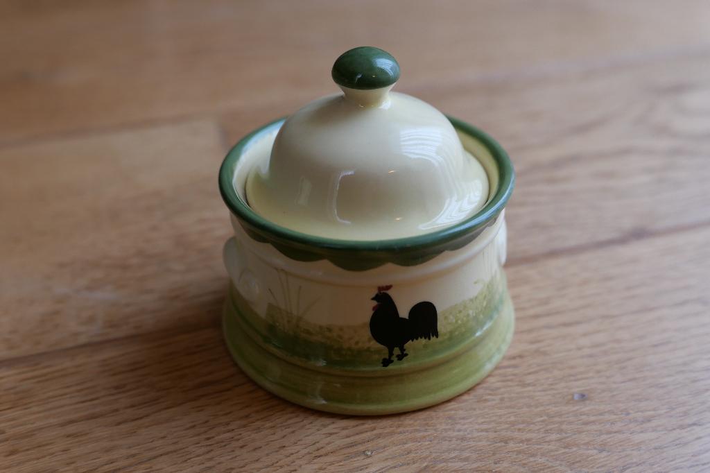 Suikerpot 'Kip en haan', Ophalen of Verzenden