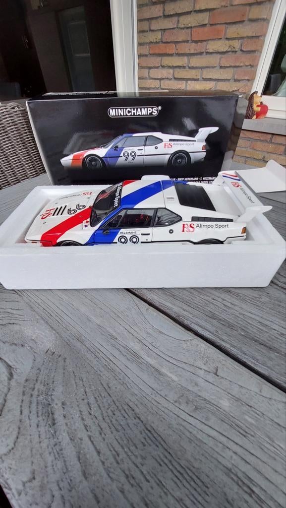 Bmw m1 procar bmw nederland Hezemans 1979, Ophalen of Verzenden, Zo goed als nieuw, MiniChamps