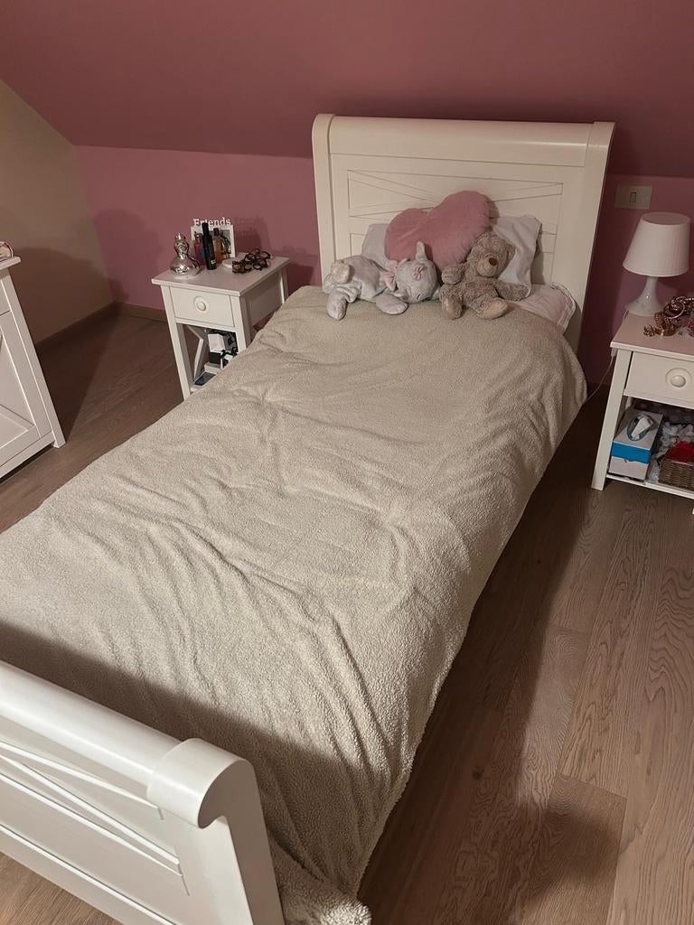Set persoonsbed Scapa +matras/ verstelbaar lattenbodem, Huis en Inrichting, Ophalen, Matras