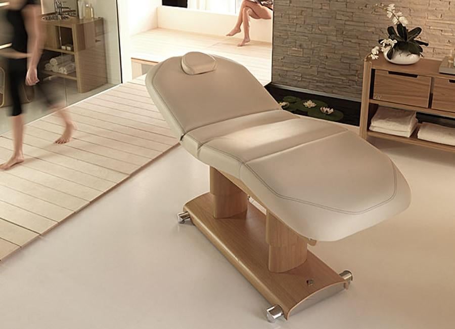 Massagestoel Lemi Gemya naturel, Ophalen, Zo goed als nieuw, Massagetafel