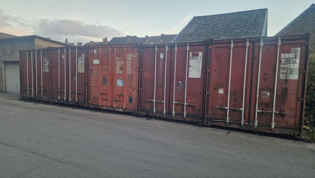CONTAINER TE HUUR OP KORTE OF LANGE TERMIJN 6M3M, Doe-het-zelf en Bouw, Containers, Ophalen of Verzenden