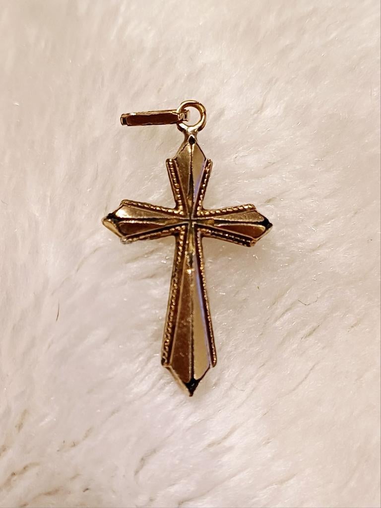 Croix dorée antique, Enlèvement ou Envoi, Comme neuf