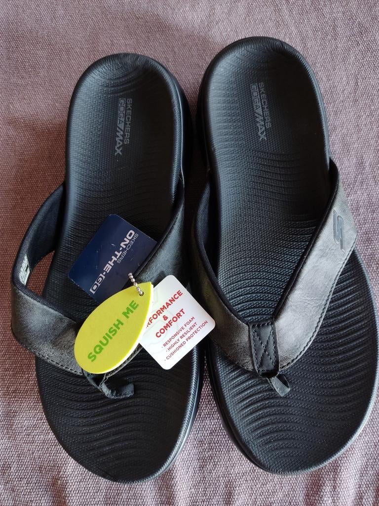 Skechers Nieuw maat 40 Teenslippers, Vêtements | Hommes, Chaussures, Neuf, Chaussons, Noir, Skechers