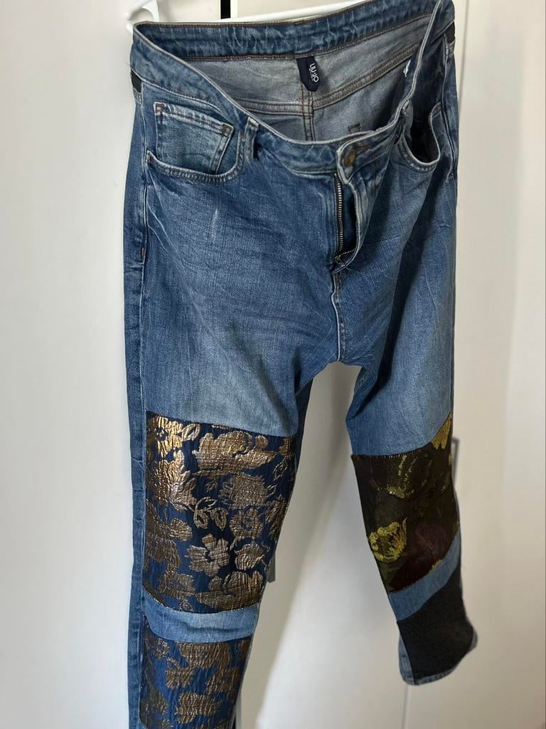 Jeans Liu Jo XL, Trois-quarts, Taille 46/48 (XL) ou plus grande, Enlèvement ou Envoi, Comme neuf