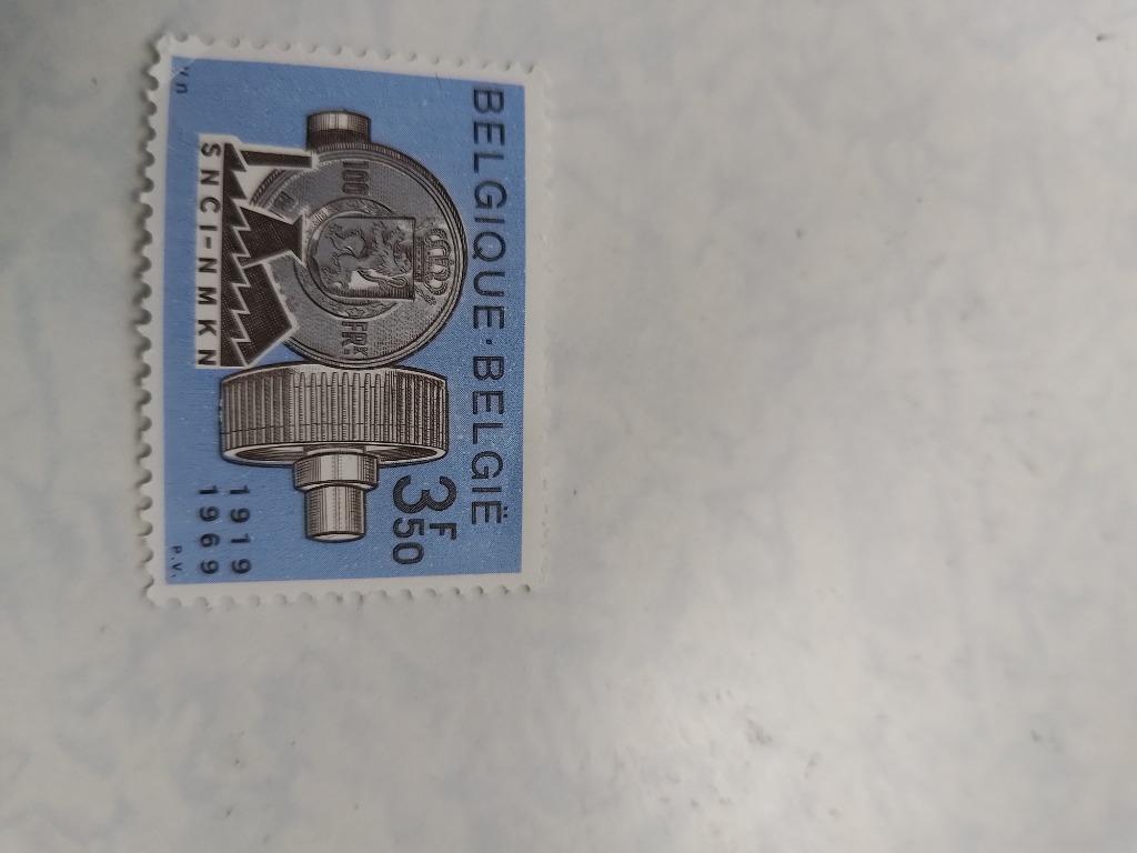 Ongestempelde postzegel belgie munt, Enlèvement ou Envoi