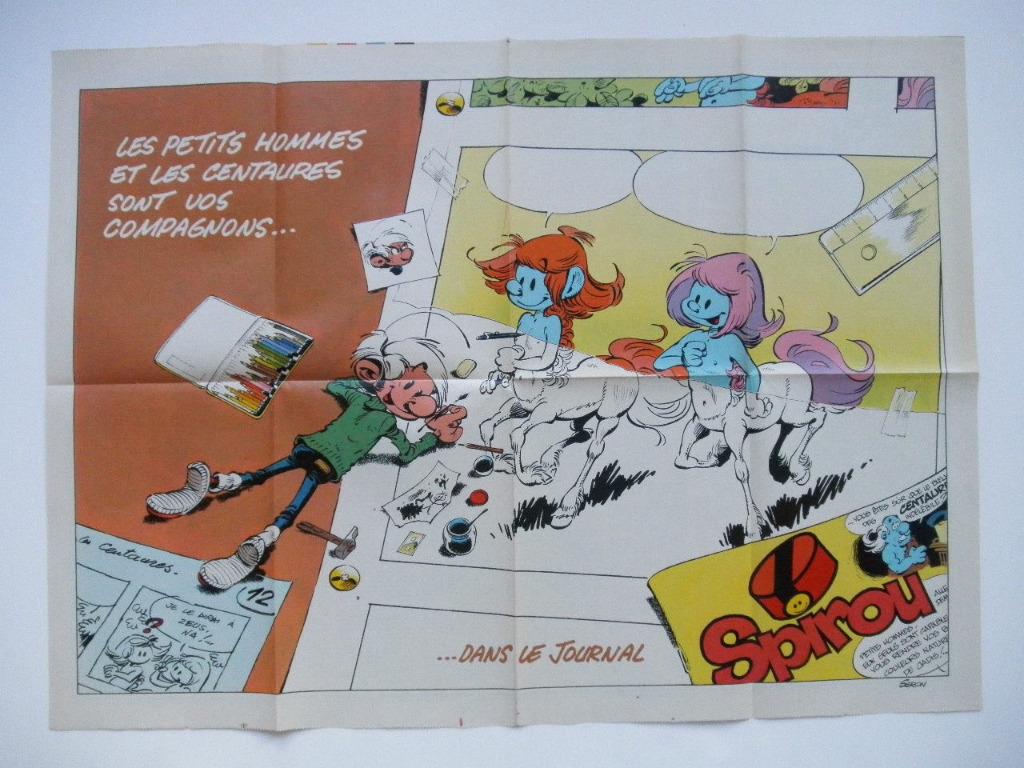 Posters Spirou anciens (2) suppléments - tous à 2 euros, Plusieurs BD, Enlèvement, Comme neuf, Collectif
