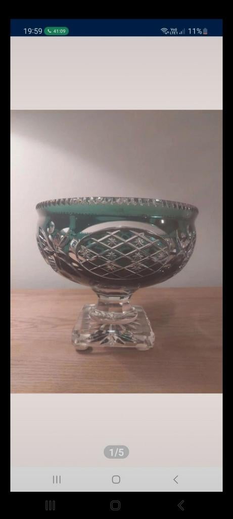 Emerald VSL beker, Antiek en Kunst, Ophalen