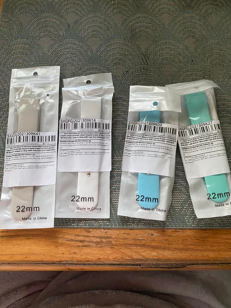 Bandjes voor Samsung galaxy watch 4 44mm, Handtassen en Accessoires, Smartwatches, Ophalen, Zo goed als nieuw