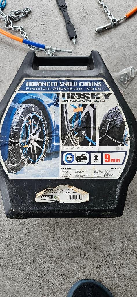 Sneeuwkettingen 14" 15" 16" 17" 18"  (zie maten in tekst), Ophalen of Verzenden, Zo goed als nieuw