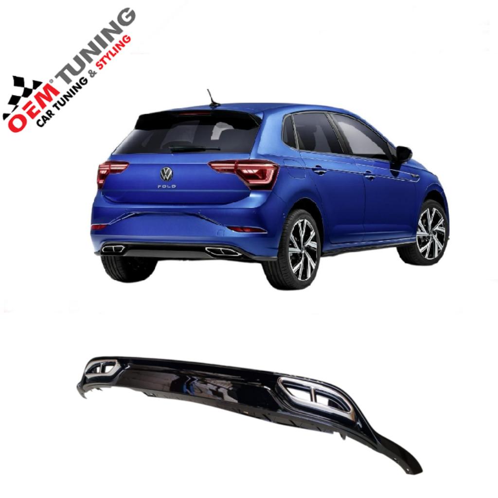 Diffuser geschikt voor Polo 2G | R-LINE LOOK | 2017 – 2025 |, Auto-onderdelen, Nieuw, Ophalen of Verzenden, Bumper, Volkswagen