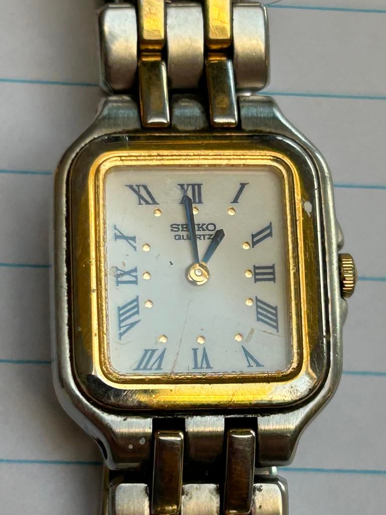 Seiko vintage watch 4n00-5370, Handtassen en Accessoires, Horloges | Dames, Ophalen, Zo goed als nieuw, Seiko
