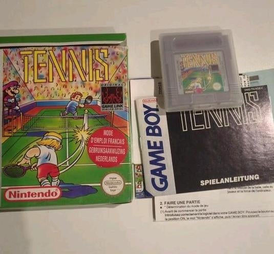 GAMEBOY Tennis Super Mario Nintendo incl doos, Enlèvement ou Envoi, Comme neuf