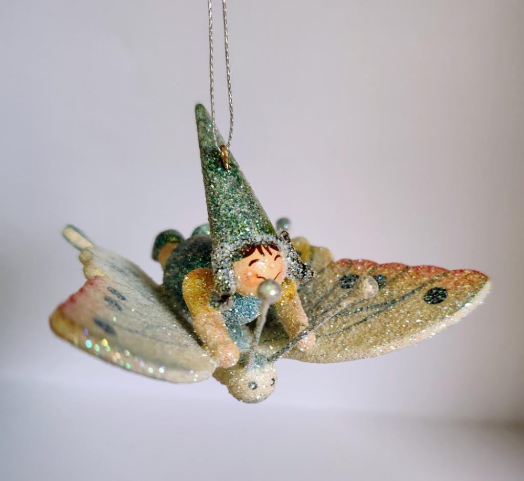 Käthe Wohlfahrt. frosty collection fee met vlinder, Ophalen of Verzenden