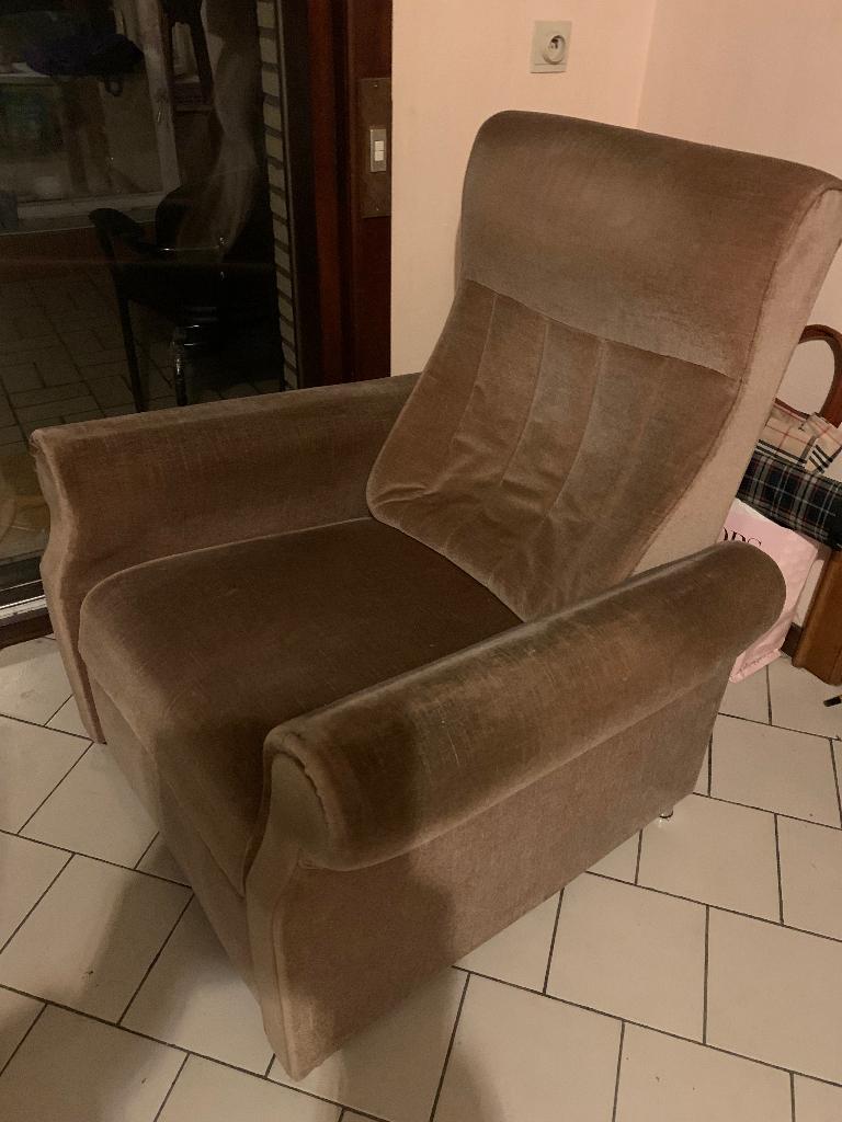 Stoffen relax zetel, Huis en Inrichting, Ophalen