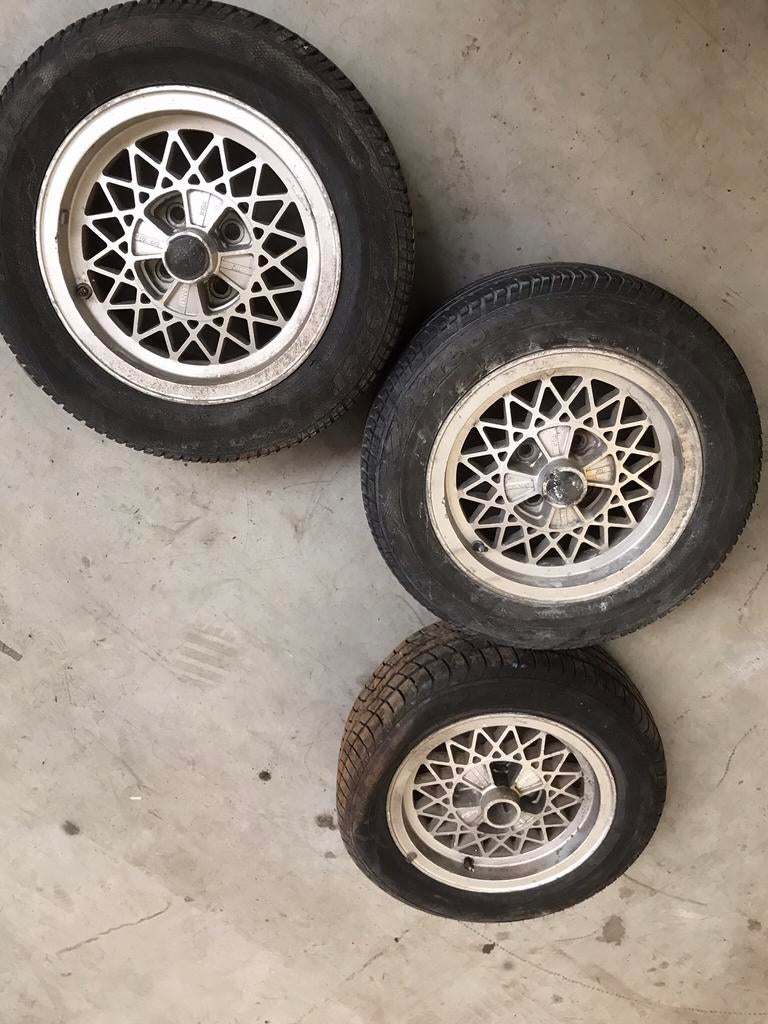 Alfa Romeo klassieker-velg 13” KBA, Ophalen, Gebruikt, Alfa Romeo