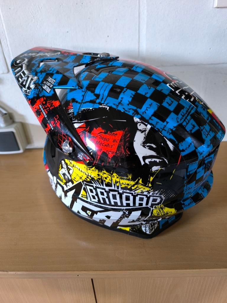 Casque de moto de cross, Motos, Autres marques, Seconde main, Enlèvement ou Envoi, XL