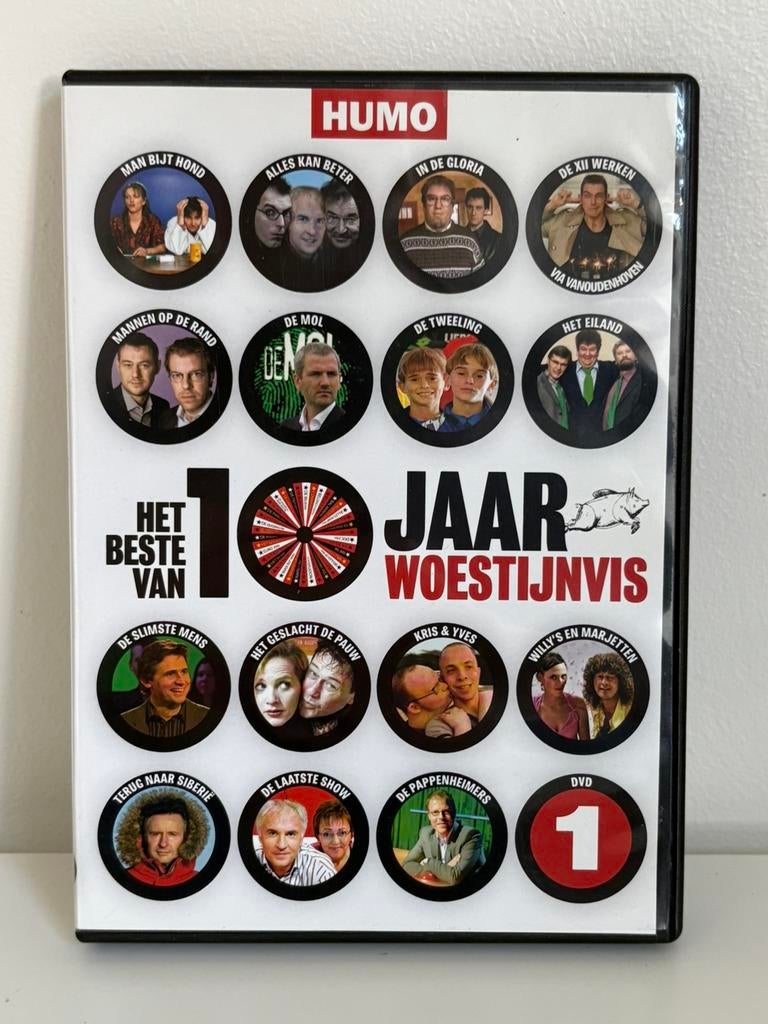 DVD - Humo - Het beste van 10 jaar woestijnvis, Cd's en Dvd's, Ophalen, Zo goed als nieuw