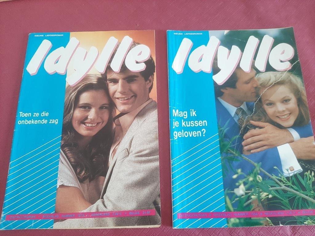 2x Vintage/retro Idylle liefdesromans – jaren ’80, Boeken, Ophalen of Verzenden, Gelezen