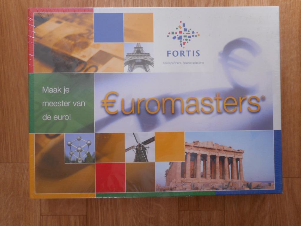 NIEUW GEZELSCHAPSPEL EUROMASTERS> JAAR 2001, Drie of vier spelers, Ophalen of Verzenden, Nieuw, Jumbo