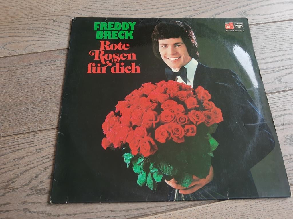 Lp : Freddy Breck - Rote rosen für dich, Cd's en Dvd's, Vinyl | Overige Vinyl, Ophalen of Verzenden, Zo goed als nieuw
