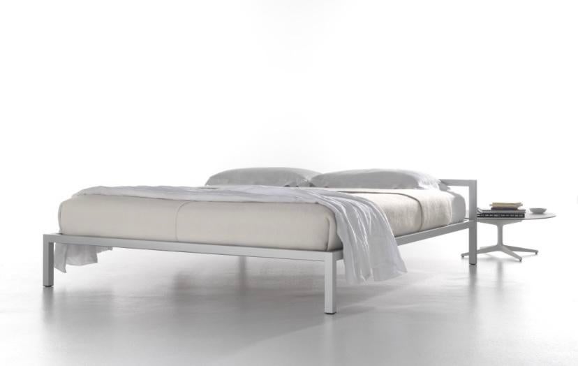Lit en MDF ITALIA, Maison & Meubles, Enlèvement ou Envoi, Comme neuf, 180 cm, 200 cm