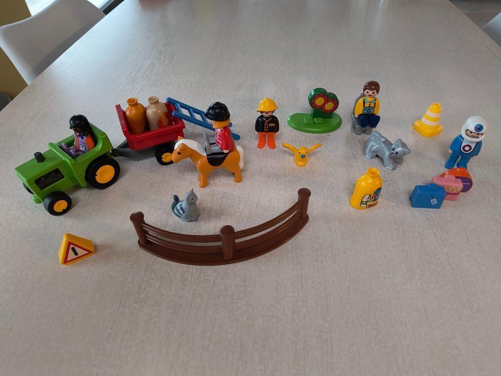 Jouets ferme animaux playmobil pour bébés, Ophalen of Verzenden, Zo goed als nieuw