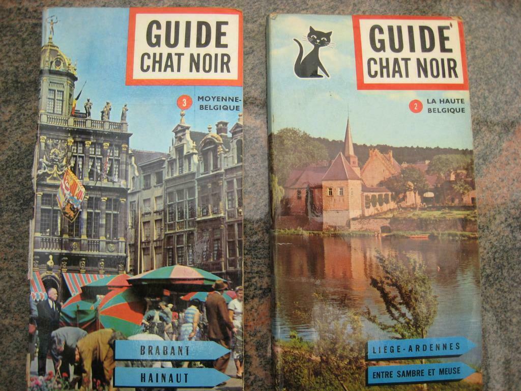 2 guides Chat Noir 1962, Envoi, 20e siècle ou après, Utilisé