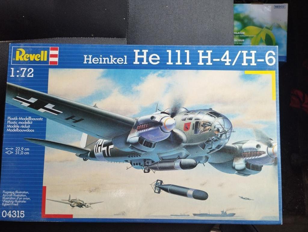 Heinkel He 111 H-4/H-6, Revell Nr. 04315, Neuf, Revell, Enlèvement, 1:72 à 1:144