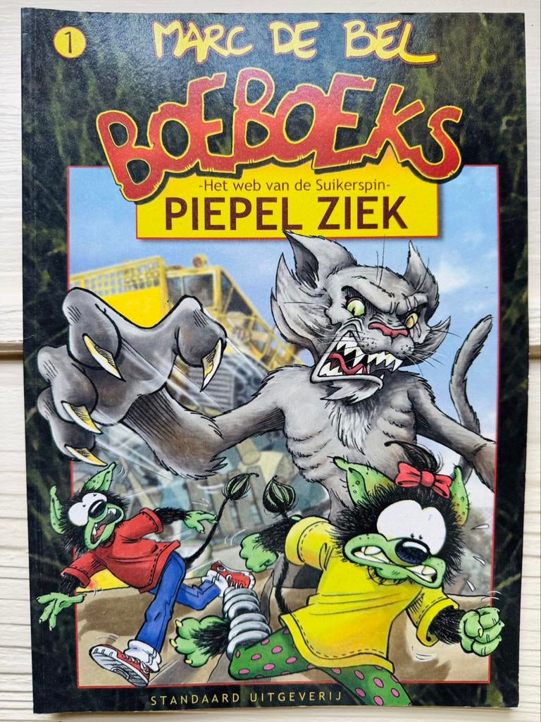 Strip Marc de Bel - Piepel ziek (nr 1), Ophalen of Verzenden