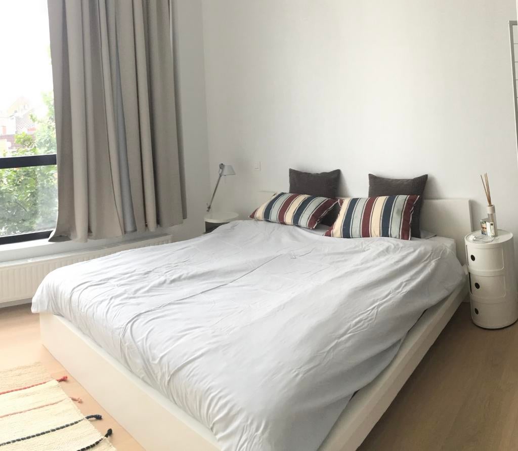 Lit MALM - IKEA, Enlèvement, Utilisé, 180 cm, 200 cm