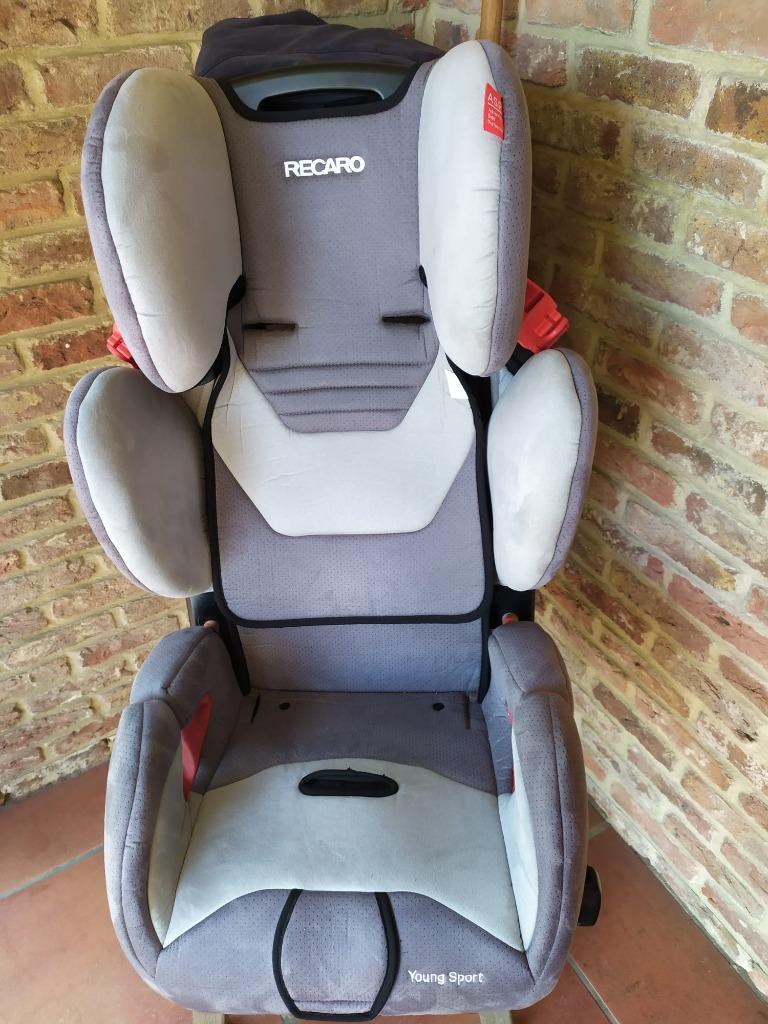 Autostoel Recaro Young Sport, Autres marques, Ceinture de sécurité, Mode veille, Comme neuf