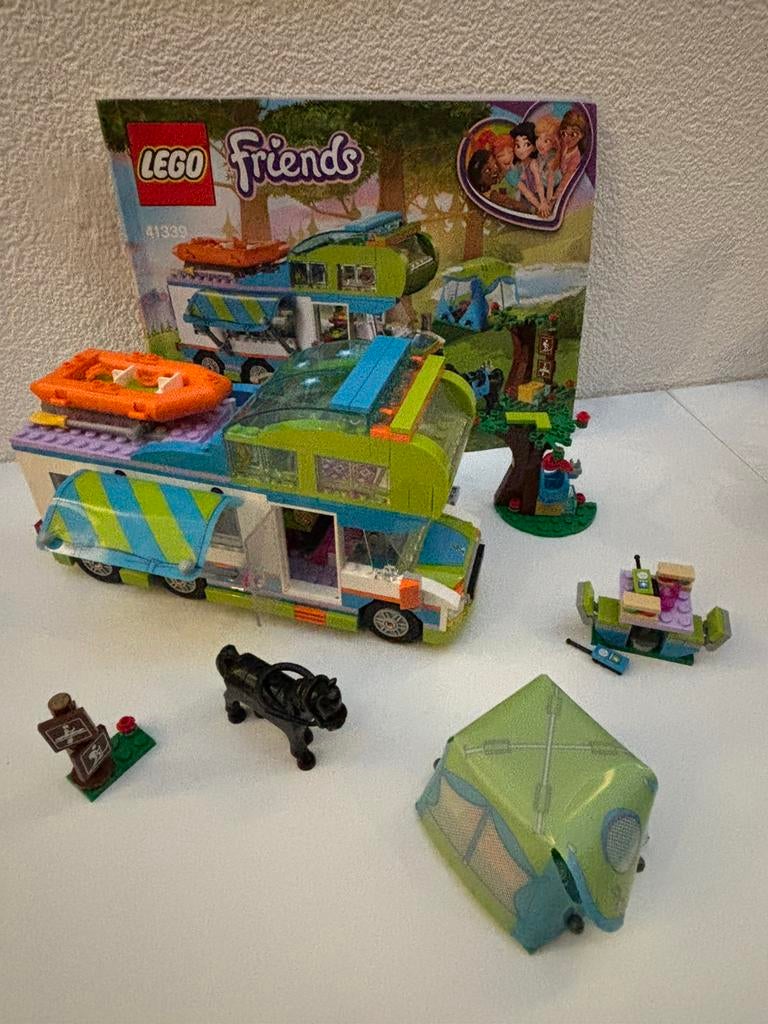 Mia’s camper lego friends 41339, Kinderen en Baby's, Speelgoed | Duplo en Lego, Ophalen, Zo goed als nieuw, Lego